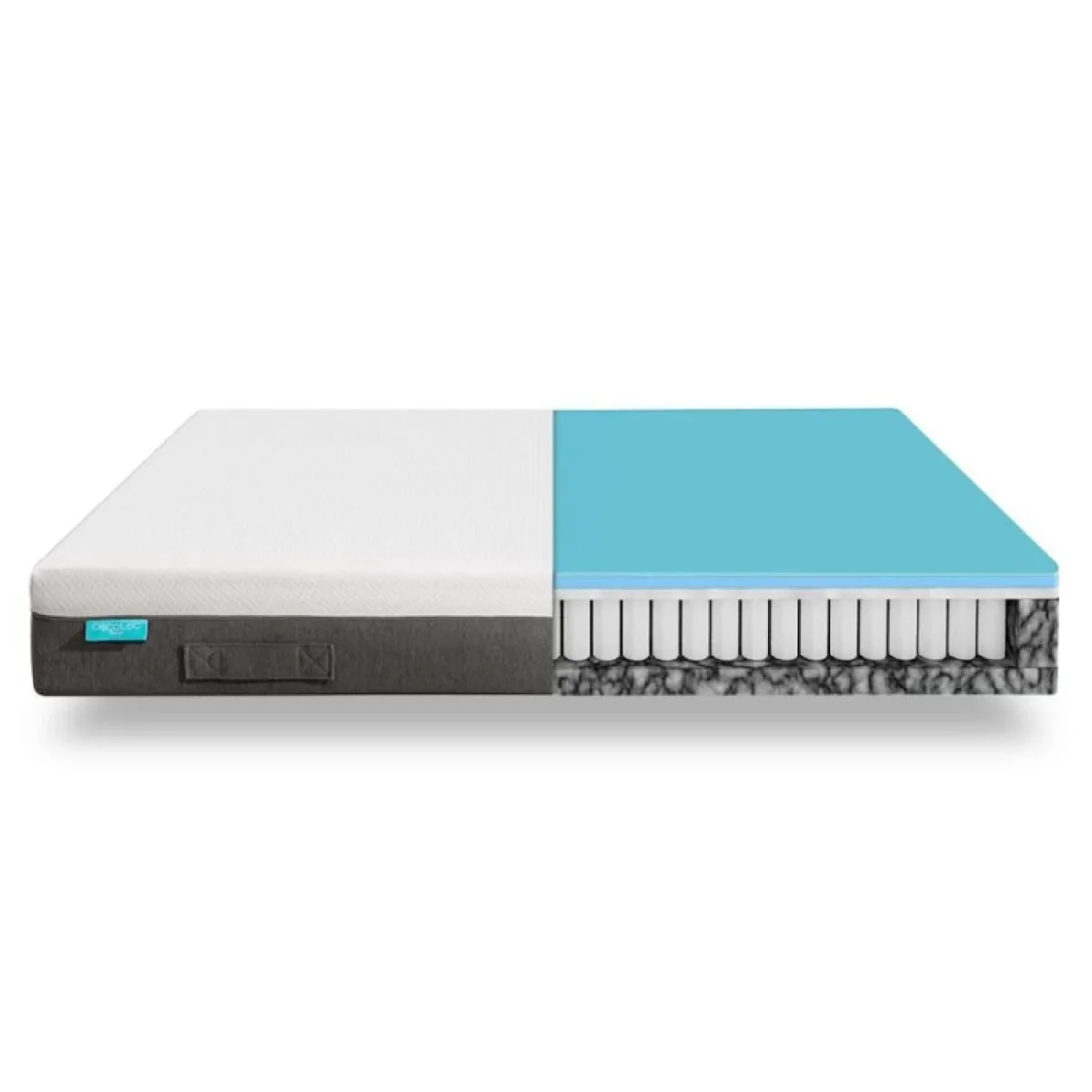 Cecotec Colchon Flow Hybrid 150×190 Viscoelástico y enfundable de 25 cm de altura - Imagen 4