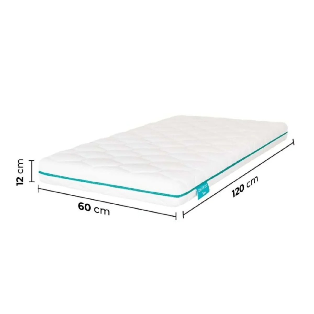 Colchon de cuna Flow BabyDream 1000 60×120 Acolchado, Cecotec - Imagen 3