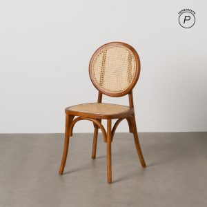 Silla Miel Madera De Olmo Contract 44.50 X 41.50 X 89 Cm