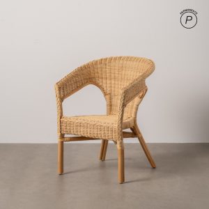 Silla Natural Ratán Salón 60 X 58 X 80 Cm