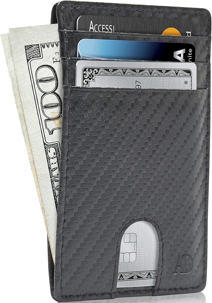 Tarjetero Slim con Protección RFID en Fibra de Carbono. - Imagen 6