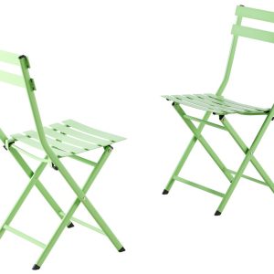 Silla Plegable Cafe Color Pistacho