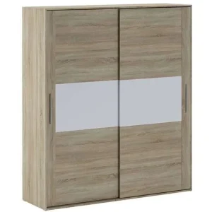 ARMARIO 2P.CORREDERA MOD.BAENA CAMBRIA-BLANCO