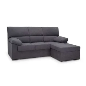 Sofá Chaise longue Conde Reversible, varios colores, 200cm Ancho