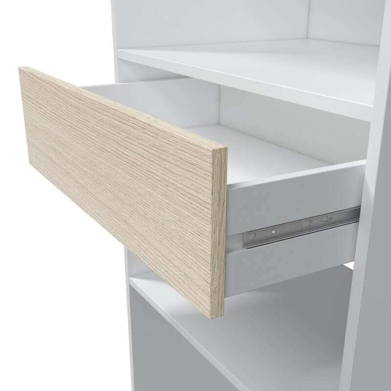 HERA Armario-Vestidor con estantería 60cm + 2 barras - Imagen 3
