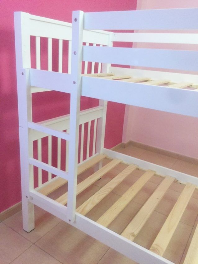 Litera Madera Lacada Blanca - Imagen 5