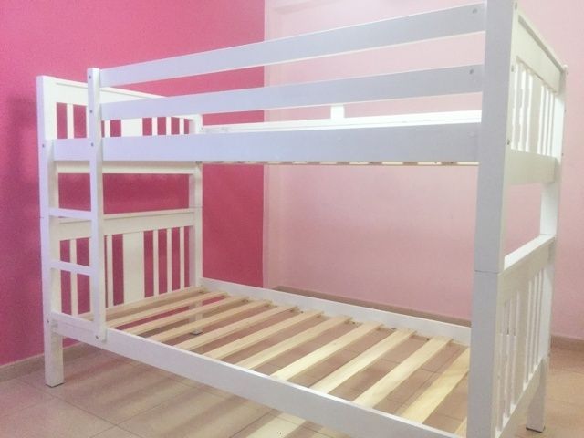 Litera Madera Lacada Blanca - Imagen 4