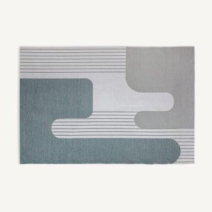 Alfombra multicolor moderna 🌀