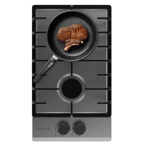Placa de gas Bolero Squad G 2200F Inox,CECOTEC