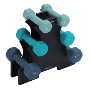 DrumFit Dumbbell 123 Neoprene Set,CECOTEC