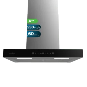 Campana T Bolero Flux TT 605500 Glass Black A++,CECOTEC