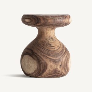 Mesa auxiliar Bezaha de madera suar