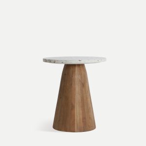 Mesa auxiliar Lautrec – Terrazo & Mango