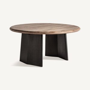 Mesa comedor Ardoix – Madera de mango y patas negras