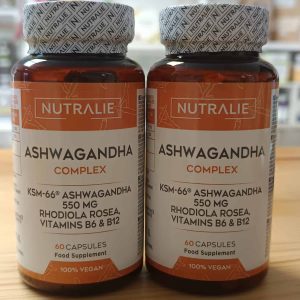 2 X Ashwagandha complex con Rhodiola 60 cápsulas OFERTA
