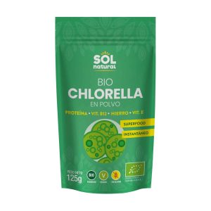 Chlorella en polvo bio 125g Sol Natural