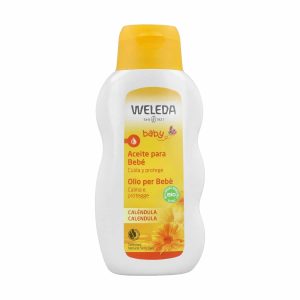 Aceite corporal de Caléndula para bebé, 200ml, Weleda