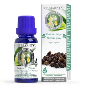 Aceite Esencial de Pimienta Negra 15ml Marnys