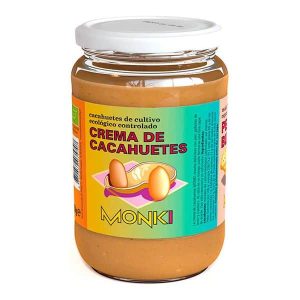 Crema de Cacahuetes Bio 650g Monki