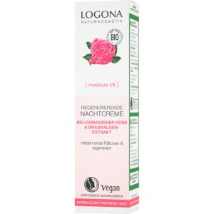 Crema Noche Regeneradora rosa 30ml Logona