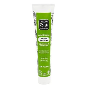 Dentífrico extra fresco Equinácea menta Bio sin fluor 125 ml Natura Bio