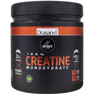 Creatina monohidratada pura 300 g drasanvi 200mesh