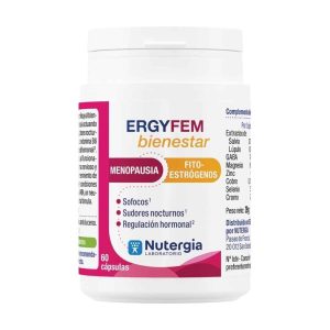 ErgyFem Bienestar Menopausia Nutergia 60 Cápsulas