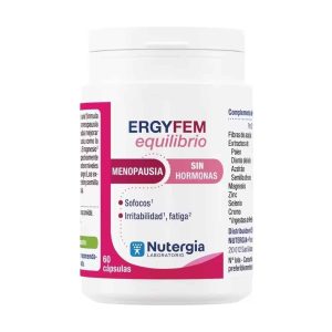 ErgyFem Equilibrio 60 Cápsulas Nutergia