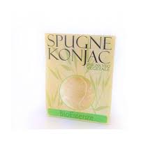 Esponja de Baño Konjac Naranja Bio Essence