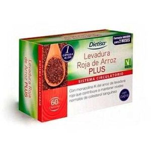 Levadura Roja de Arroz plus 60 Capsulas Dielisa – dietisa