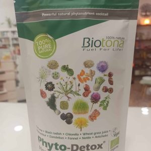 Phyto detox bio biotona mezcla ecológica para depuración diaria