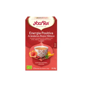 Yogi Tea Energía Positiva Arándano Rojo