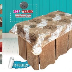 Ropa Camilla mas Tapete 10 fuelles 120X70X73